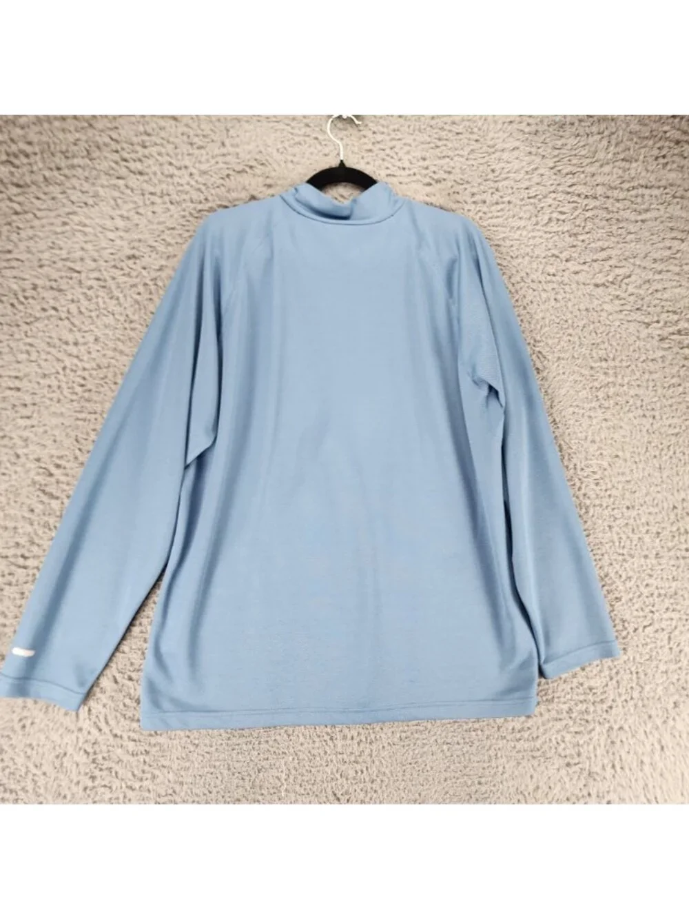 The North Face Shirt Mens XL Blue Long Sleeve 1/4 Zip Pullover